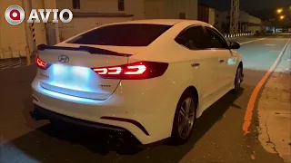 AVIO 亞比歐 Elantra sport 中尾段排氣管