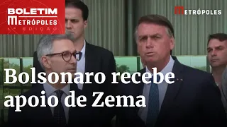 Bolsonaro após Zema formalizar apoio: “Decisivo para a reeleição” | Boletim Metrópoles 1ª