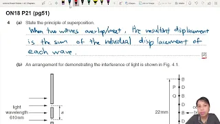 8.2b Examples: Double-Slit Interference | AS Superposition | Cambridge A Level 9702 Physics