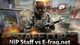 Virtus.pro Staff Cup #1 - NiP Staff vs E-frag.net @ de_mirage