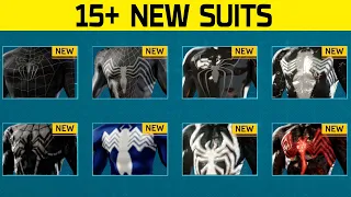 I ADDED 15+ NEW SYMBIOTE Suits To Marvel's Spider-Man PC and They're AMAZING!