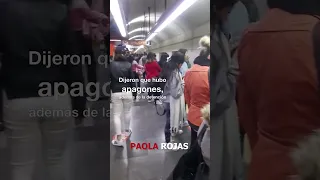 🚇 L7: otro incidente, ahora en la estación San Joaquín.