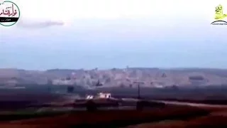 Водитель пикапа уклонился от управляемой ракеты в Сирии