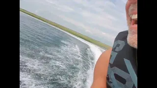 Fast passes through the marshes in a Sea Doo Spark and top speed test