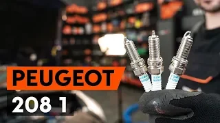 How to change spark plug on PEUGEOT 208 1 (CA_,CC_) [TUTORIAL AUTODOC]