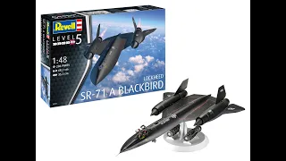 *Quick Snip Review* Revell 1/48 SR-71A Blackbird