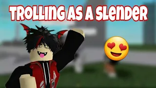 Trolling as a slender roblox ragdoll engine BUT I'M BEING NICE