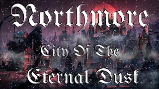 City Of The Eternal Dusk | Snowfall, Wind, Wolves, Dark Viola Sounds | ASMR