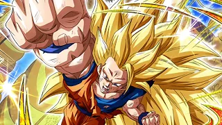 STR DRAGON FIST SUPER SAIYAN 3 GOKU'S FINISH SKILL OST EXTENDED | DBZ DOKKAN BATTLE