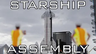 Inside the SpaceX Starship: A Narrated Assembly Animation
