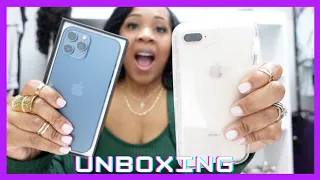 UNBOXING MY IPHONE 12 PRO MAX | UPGRADED FROM IPHONE 8 PLUS