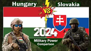 HUNGARY vs SLOVAKIA Military Power Comparison - 2024