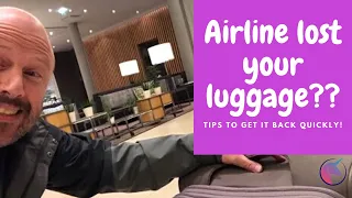 What to do when the airline loses your luggage