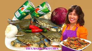 Drunken Crabs or Nilasing Na Alimasag | How To Cook Drunken Crabs | Panlasang Atin #titamariekitchen