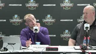 Parker Keckeisen (UNI), after 184 NCAA semifinals win