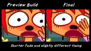 Minor Cutscene Differences in Um Jammer Lammy Prototype (Jan 22, 1999)