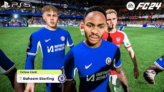 EA FC 24 - Chelsea vs Arsenal - Premier League 23/24 Gameplay | PS5 4K