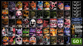 Ultimate Custom Night (console): 50/20 Mode complete