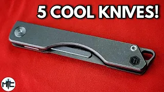 5 COOL KNIVES That'll Make You Say "Where Can I Get That!?"