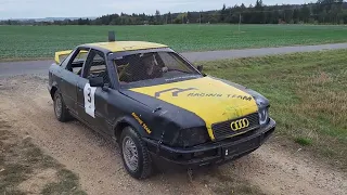 Audi 80 rallye test