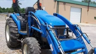 NEW HOLLAND TC45DA 4WD TRACTOR LOADER FOR SALE