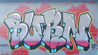 Burn 🔥 TWSK (graffiti part)