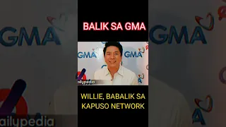 WILLIE REVILLAME, BALIK  GMA #willierevillame #wowowin #abscbn #willie #cristyfermin #gma