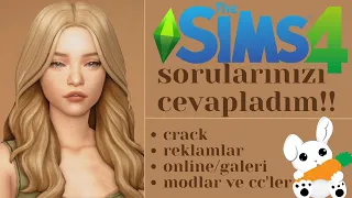the sims sorularınız?  | online/galeri nasıl girilir? crack? modlar ve cc'ler?  ♡ The Sims 4-3-2  ♡