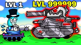 We Combine Insane Tanks and Spend Millions on Upgrades in Merge Master Tanks!