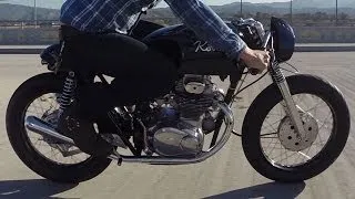 Kott Motorcycles 1969 Honda CB350 Custom Cafe Racer GoPro Hero 3+