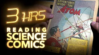 (3 Hrs) Reading 1950's Science Comics (Rockets, Atoms, Electricity, Lightbulbs, History)