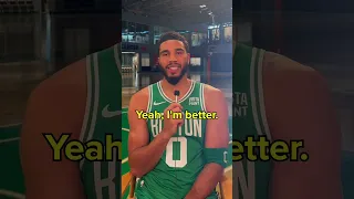 Rapid fire Q&A with Jayson Tatum & Jaylen Brown 🎤