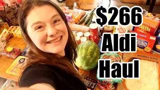 May 2024 ONCE a MONTH ALDI Grocery Shopping Haul