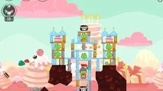 Angry Birds Birdday Party Cake 4 Level 15 Walkthrough 3 Star