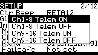 Taranis Q X7 OpenTX Bind Options