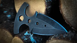 Knife making: Dark Push Dagger