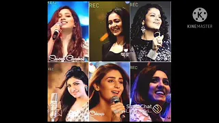 Shreya Ghoshal vs Neha kakkar vs Palak Muchhal vs Tulsi kumar vs Dhvani Bhanushali vs Neeti Mohan