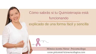 Cómo sabrás si tu quimioterapia está funcionando?