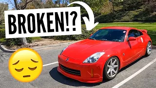 Both My 350z's Are Down... Sunny Drive Turns Sour😔