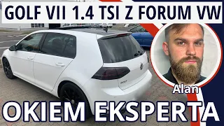 VW GOLF VII 1.4 TSI 140 KM 2013r 102184km 57000zł - WARTO SZUKAĆ OGŁOSZEŃ NA "FORUM"?