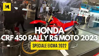 Honda CRF 450 Rally RS Moto 2023 - EICMA 2022 [ENGLISH SUB]