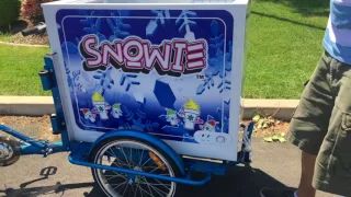 The Snowie Tricycle - The Ultimate Shaved Ice Bike