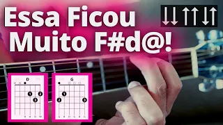 Choram As Rosas - Bruno e Marrone (Aula de Violão Simplificada), Nessa Versão Fica Incrível!