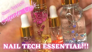 HOW TO MAKE CUTICLE OILS !! DIY | IN DEPTH CUTICLE OILS FOR NAILS | HOW TO MAKE CUTICLE OIL TO SELL