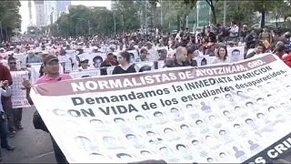 Мексиканские студенты вышли на забастовку