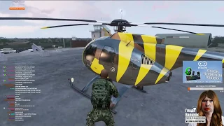 Глад Валакас играет в ARMA 3