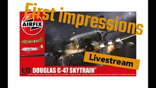 C-47 Skytrain First impressions Live stream