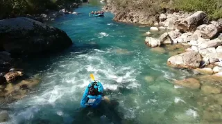 Rafting Drohnen Video Fluß Tara - Europas letzter wilder Fluss