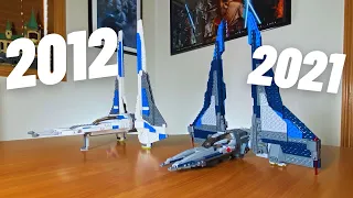 LEGO Mandalorian Starfighter UNBOXING & COMPARISON (2012 VS 2021)