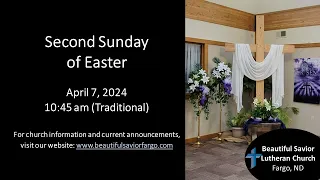 4/7/2024 - 10:45am Sunday Service